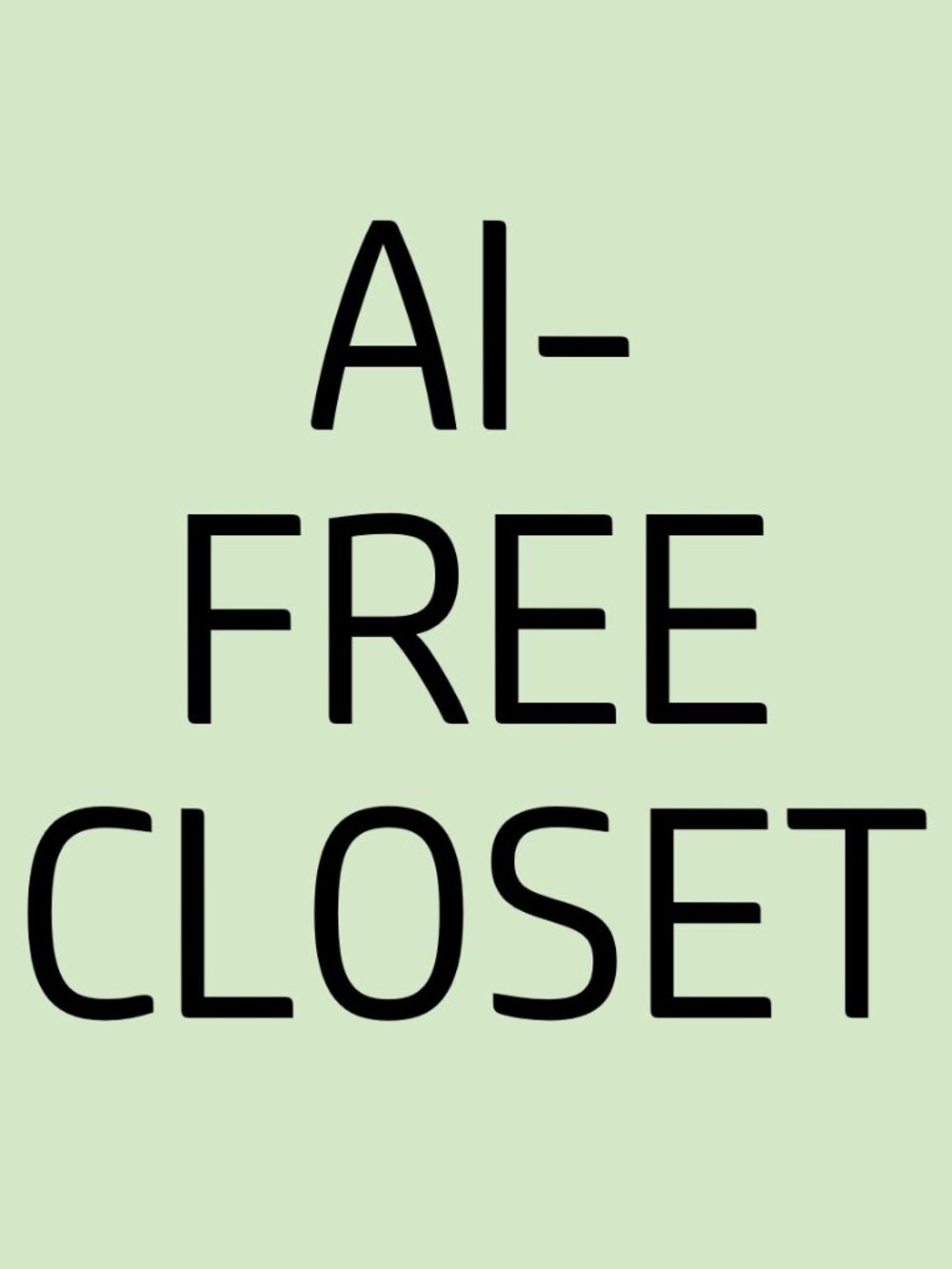 HUMAN-POWERED CLOSET